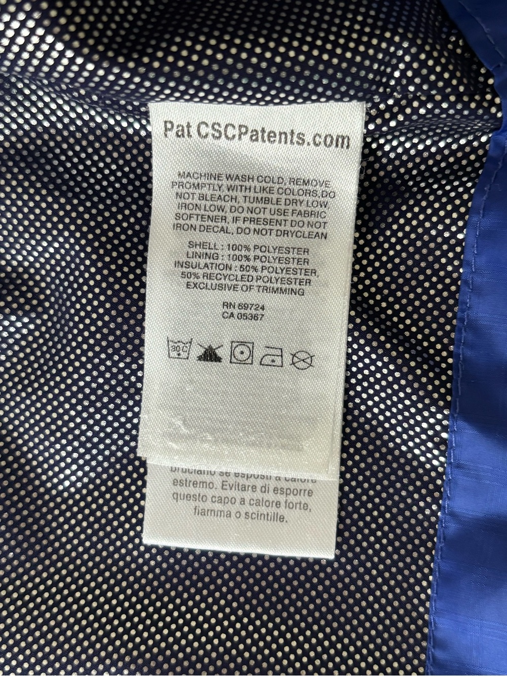 Columbia Omni-Heat Women's Quilted Puffer Jacket Size 1X Blue Full Zip - Picture 5 of 11